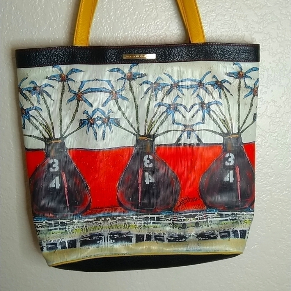 Mario Hernandez x Debelzan festival of flowers limited edition shoulder tote